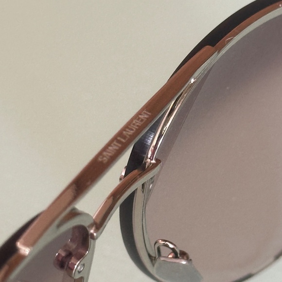 Authentic Saint Laurent CLASSIC 11 M 008 Aviator Sunglasses - Picture 6 of 8
